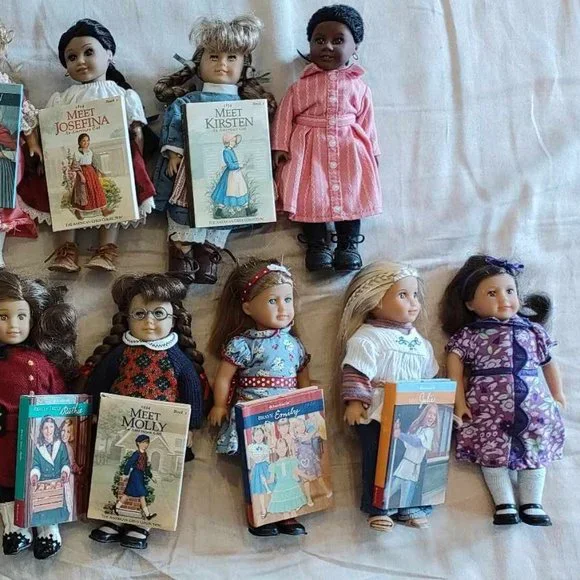 Lot - 16 American Girl Doll Minis